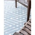 thumbnail image 5 of Unique Loom Ella Sabrina Soto™ Outdoor Modern Geometric Area Rug or Runner, 5 of 5