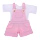 thumbnail image 1 of Ropa de Muñeca Conjunto de Piezas Tops Pantalones Cortos con para Muñeca 1/6 Rosado Macarena traje de muñeca, 1 of 8