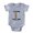 Heather Grey, variant on CafePress - Future Golf Pro - Cute Infant Baby Football Bodysuit