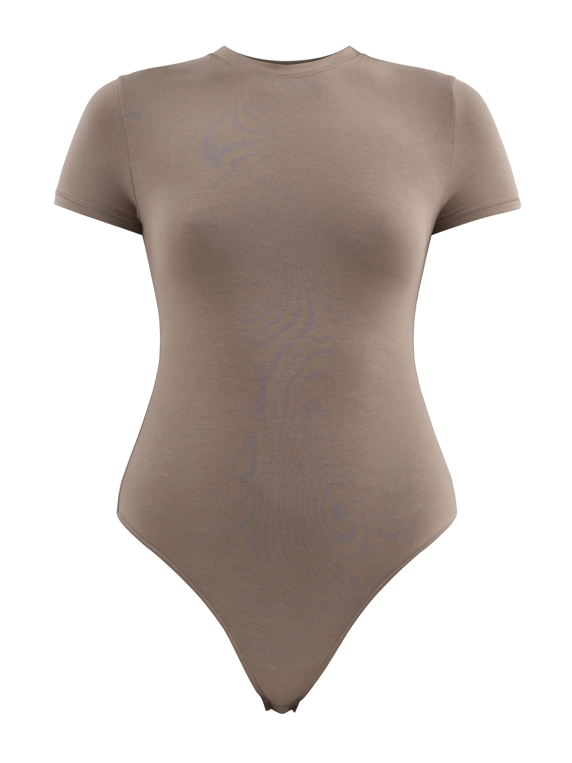 No Boundaries Cotton Stretch Jersey T-Shirt Bodysuit, Women’s XS-3XL