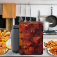 thumbnail image 4 of ZUXONGSY Thanksgiving Cat Air Fryer Cover Small Kitchen Appliance Covers with Front Pocket Maple Leaf Rice Cooker Coffee Machine Cover Easy to Use Thanksgiving Fall Decor, 4 of 7