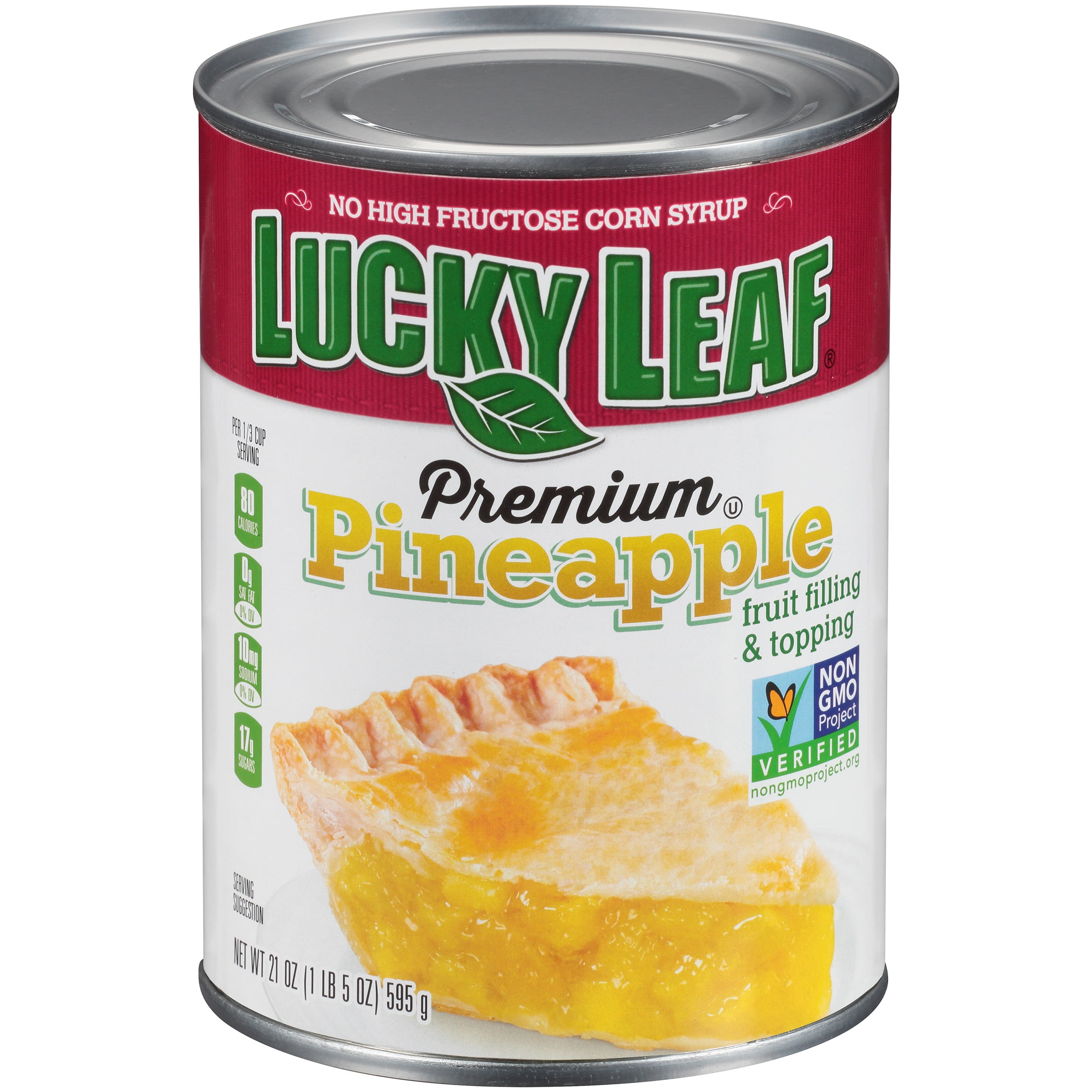 Lucky Leaf Pineapple Pie Filling, 21 oz
