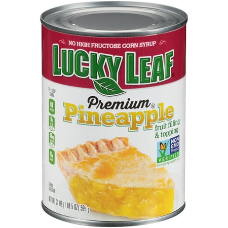 Lucky Leaf Pineapple Pie Filling, 21 oz