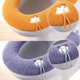 thumbnail image 2 of Juego de 4 Fundas para Asiento de Inodoro, Funda para Asiento de Inodoro, Asiento de Inodoro de Tela Cálida Lavable, Antibacteriano, con Lazo para Colgar, Extra Cálida y Lavable (4 Colores) JAMW Sencillez, 2 of 5