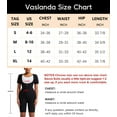thumbnail image 3 of Vaslanda Waist Trainer Sauna Suit for Women Full Body Workout Sweat Suit Shirt, 3 of 7