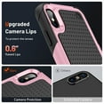 thumbnail image 5 of JTCASES for iPhone XR Case, Hybird PC TPU Anti-slip, Shockproof  Bumper, Military Drop Resistant, Rugged Heacy Duty Full Body Protective Shell for iPhone XR, Slim Fit for Girls Men, Pink, 5 of 9