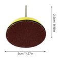 thumbnail image 2 of unbranded 100PCS Sander Pads Brown Aluminum Oxide for Finishing Projects, 2 of 4
