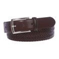 thumbnail image 1 of Men's Comfort Stretch Braided Leather Belt, 1 of 3