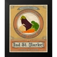 thumbnail image 2 of Vess, June Erica 12x14 Black Modern Framed Museum Art Print Titled - Vintage Produce Sign III, 2 of 5