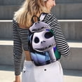 thumbnail image 5 of Goofa The Nightmare Before Christmas Pattern Durable Canvas Daypack - High-Quality Vintage Backpack, Compact & Versatile for Travel and Everyday Use-Small, 5 of 5