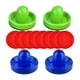 thumbnail image 2 of Empujadores de Air Hockey Cola 4 Piezas y 8 Discos Azul y Verde, 2 of 8
