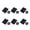 Black Style B, variant on Yihuala Tear Invisible Window Screens Adhesive Designs for Indoor Outdoor Use Meshes Without Tool Installation Set