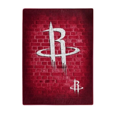 UPC: 0190604132150 | Houston Rockets Blanket 60×80 Raschel Street Design