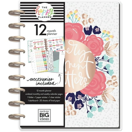 The Happy Planner - Classic Undated 12 Month Planner Moments
