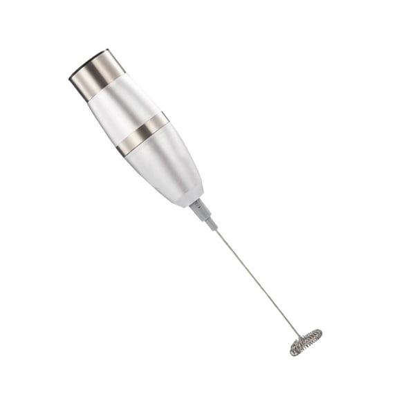 Espumador Agitador Eléctrico de Mano con Batería para Espuma, Acero Inoxidable