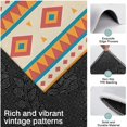 thumbnail image 3 of Colorful Geometric Striped Pattern Kitchen Rugs Sets Of 3,Kitchen Runner Rugs Non Skid Washable,Decorative Kitchen Floor Mats for Kitchen,Sink,Laundry,17"x30"+ 17"x47" + 17"x59", 3 of 6
