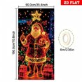 thumbnail image 3 of Adornos navideños, adornos navideños, regalos navideños, puerta fluorescente navideña, cubierta de puerta de ancho, fondo de nailon, 3 of 6