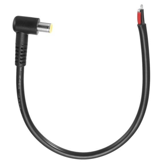 Uxcell DC8020 Connector Cable, 8.0 x 2.0mm 20A Male Pigtail Repair Cable, Bare Wire Open End Power Cable Supply for Portable Power Station