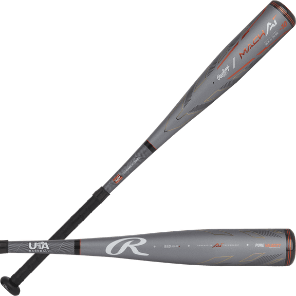 Rawlings Mach AI (2 5/8" Barrel with AI Tech) USA Youth Baseball Bat | 29" | -10