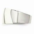 thumbnail image 3 of Stainless Steel White Enamel Ring, 3 of 5