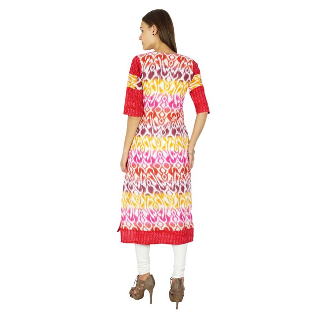 Phagun Kurta Indienne de Designer pour Femmes Kurti Ethnique Robe Tunique Décontractée