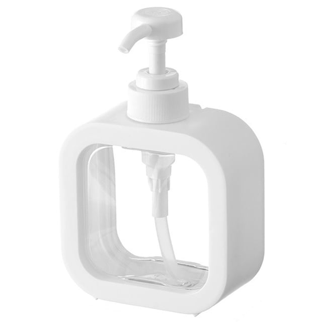 Clear Dispenser Bottle Bathroom Hand Soap Dispenser Bottle