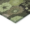 thumbnail image 3 of Addison Rugs Chantille Indoor/Outdoor Transitional Floral Green Machine Washable Runner Rug, 2'3" x 7'6", 3 of 8