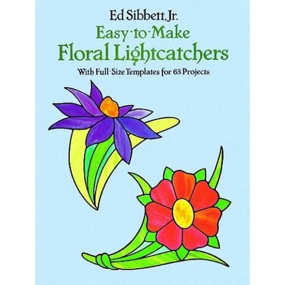 Pre-Owned Small Floral Stained Glass Designs : With Full-Size Templates for 63 Projects