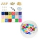 thumbnail image 4 of Beads Separador de polimérica Pna forma forma forma y espaciadoras chapado en 6 mm con cordones elásticos para pulseras rejils 3692 18 rejils 3692 piezas Gloria cuentas de arcilla heishi, 4 of 9