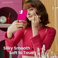 thumbnail image 6 of Compatible with iPhone 12 Case, Compatible with iPhone 12 Pro Case, Slim Liquid Silicone 3 Layers Full Covered Soft Gel Rubber Phone Case Cover 6.1 inch-Hot Pink, 6 of 12