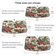 thumbnail image 5 of Yayeee Car Windshield Sun Shade Universal Fit Front Visor Protector, Red Christmas Poinsettia, 5 of 8
