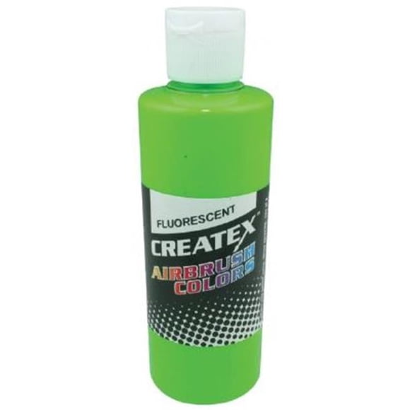 Createx 5404-04 Peinture pour Aérographe 4oz Vert Fluorescent