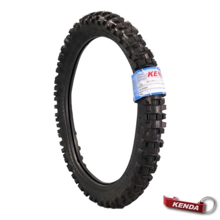 Kenda Trakmaster K760 80/100-21 Front Tire for Motorcycles, Dirt Bikes, and City Bikes - Durable Off-Road & Street Performance with Keychain 80x100x21