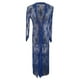 thumbnail image 3 of Gibobby Sujetador De Encaje Para Mujer Conjunto de Liguero con Sujetador de Encaje, Lencería Elegante y Exquisita para Mujer para Noche de Bodas, Luna de Miel y Más(Azul, M), 3 of 5