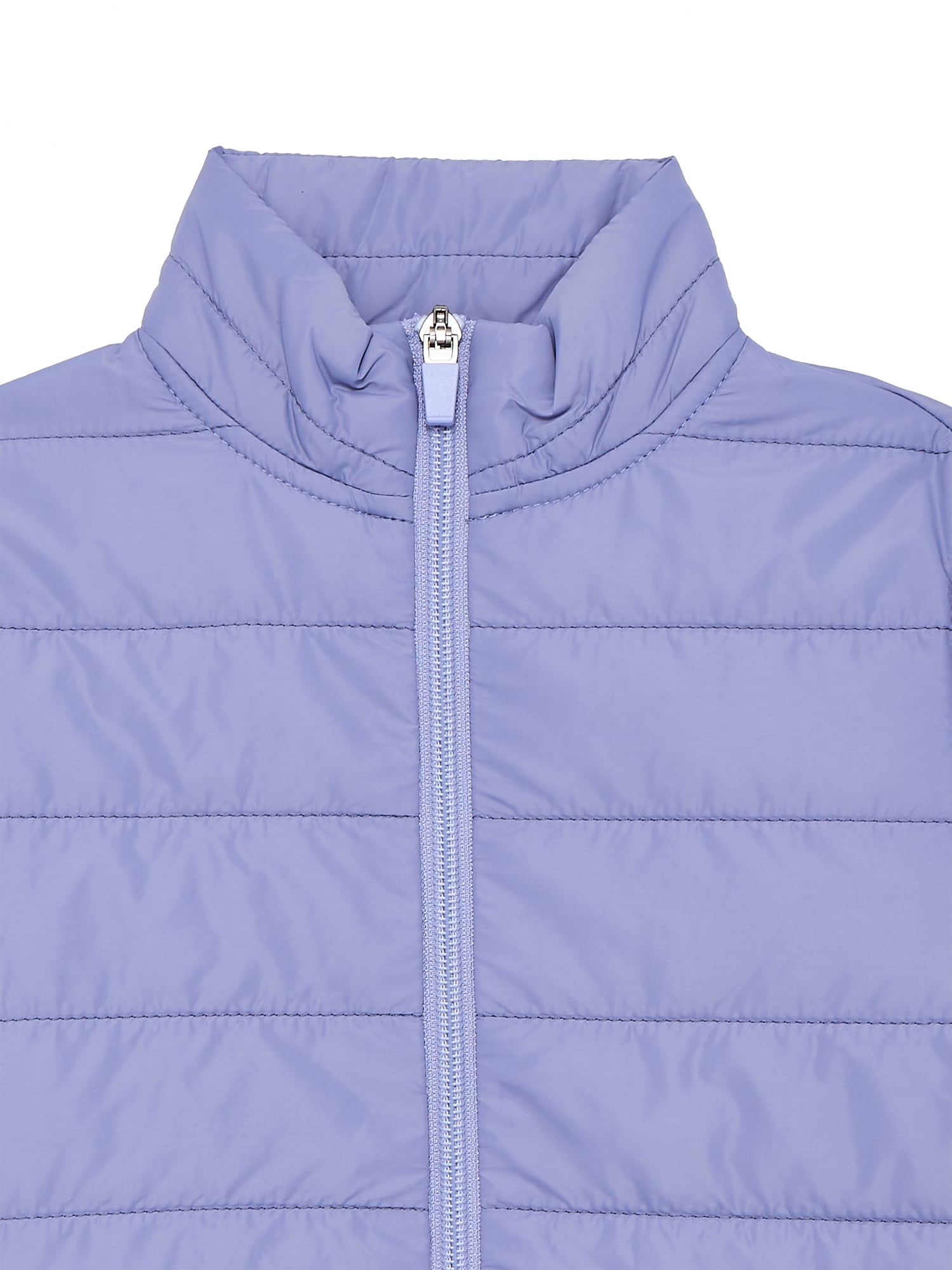 Athletic Works Girl's Hybrid Quilted Jacket, Sizes 4-18