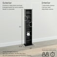 thumbnail image 5 of Prepac Slim Multimedia Storage Tower, 5 of 12