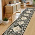 thumbnail image 5 of Yamaziot 2'x8' Boho Runner Rug for Hallway, Long Laundry Room Rug, Farmhouse Kitchen Rug, Non-Shedding Mat for Bedroom, Living Room, Dining Room, 5 of 7