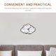 thumbnail image 3 of unbranded De Pared Para Y Resistente En Forma De Nube Con Moderno, 3 of 8