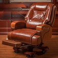 thumbnail image 3 of Modern Luxury Boss Office Chairs Massage Lounge Lifting Office Chairs Computer Household Sillas Oficina Home Furniture WZ50OC My Lux Decor Round, 3 of 31