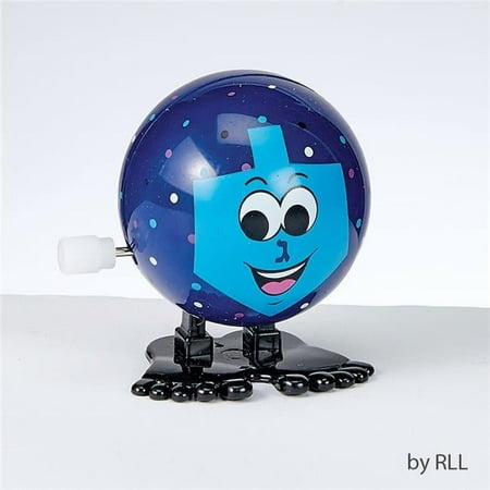 Rite Lite TYN-23 Chanukah Jumping Dreidel - Wind Me Up & Watch Me Jump - Pack of 12