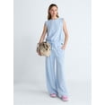 thumbnail image 2 of Scoop Women's Sleeveless Ruffle Top, Sizes XS-XXL, 2 of 5