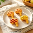 thumbnail image 6 of Creative Fried Chicken Legs Squishy Hand‑play Decompression Fidget Toy, Stress Reducing Squeeze Sensory Toy, Pocket‑friendly Portable Play Toy for Boys Girls, Desk Ornament(1PCS), 6 of 6