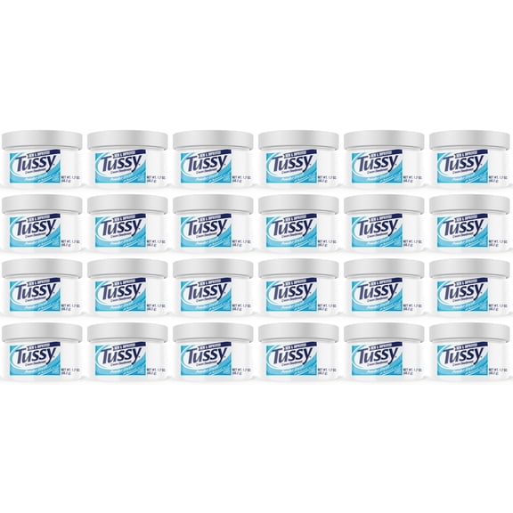 Tussy Deodorant Cream, Powder Fresh, 1.7 Oz (24 Pack) Beyond BodiHeat Patch, 1 Ct