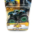 thumbnail image 2 of Hot Wheels Monster Truck Jurassic World Dominion Velociraptor Blue 3/5, 2 of 2