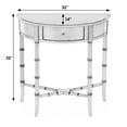 thumbnail image 4 of Butler Specialty Company Skilling Wood Demilune Console Table - Olive Ash, 4 of 7
