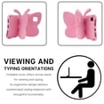 thumbnail image 2 of Dteck Case for Fire HD 8 / HD 8 Plus (12th/10th Gen,2022/2020), Butterfly Case with Kickstand Light EVA Full Boby Drop Protective Rugged Shockproof Kid-Proof Fire HD 8 Case for Kids,Pink, 2 of 7