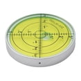 thumbnail image 3 of MYG 1pc Metal Horizontal Bubble High Precision Level Bubble Round Level 60*10mm, 3 of 10