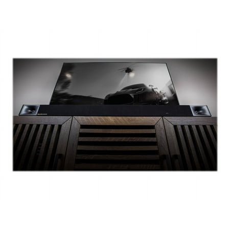 Klipsch - Cinema 600 3.1 Sound Bar System with Wireless Pre-Paired 10" Subwoofer - Black