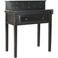 thumbnail image 3 of SAFAVIEH Abigail Fold Down Desk Black, 3 of 5