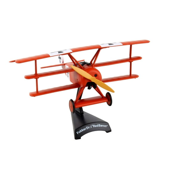 DARON PS5349 Postage Stamp 1/63 Fokker Dr-1 Red Baron Aircraft